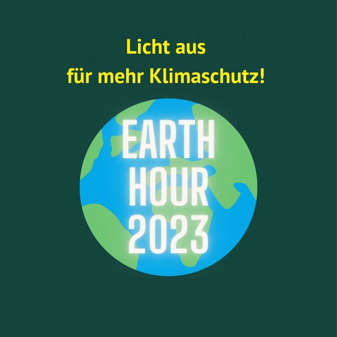 Earth Hour 2023 Hildegard Förster-Heldmann